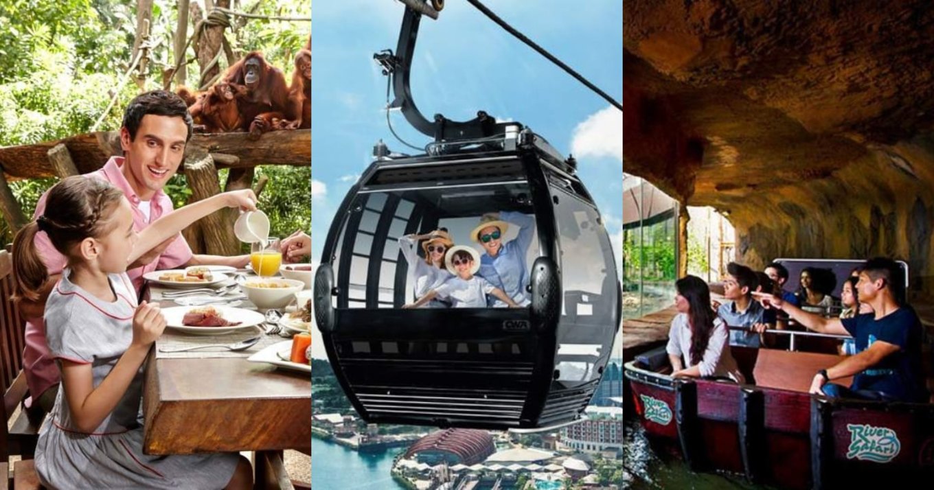 collage of ultimate singapore attractions itinerary