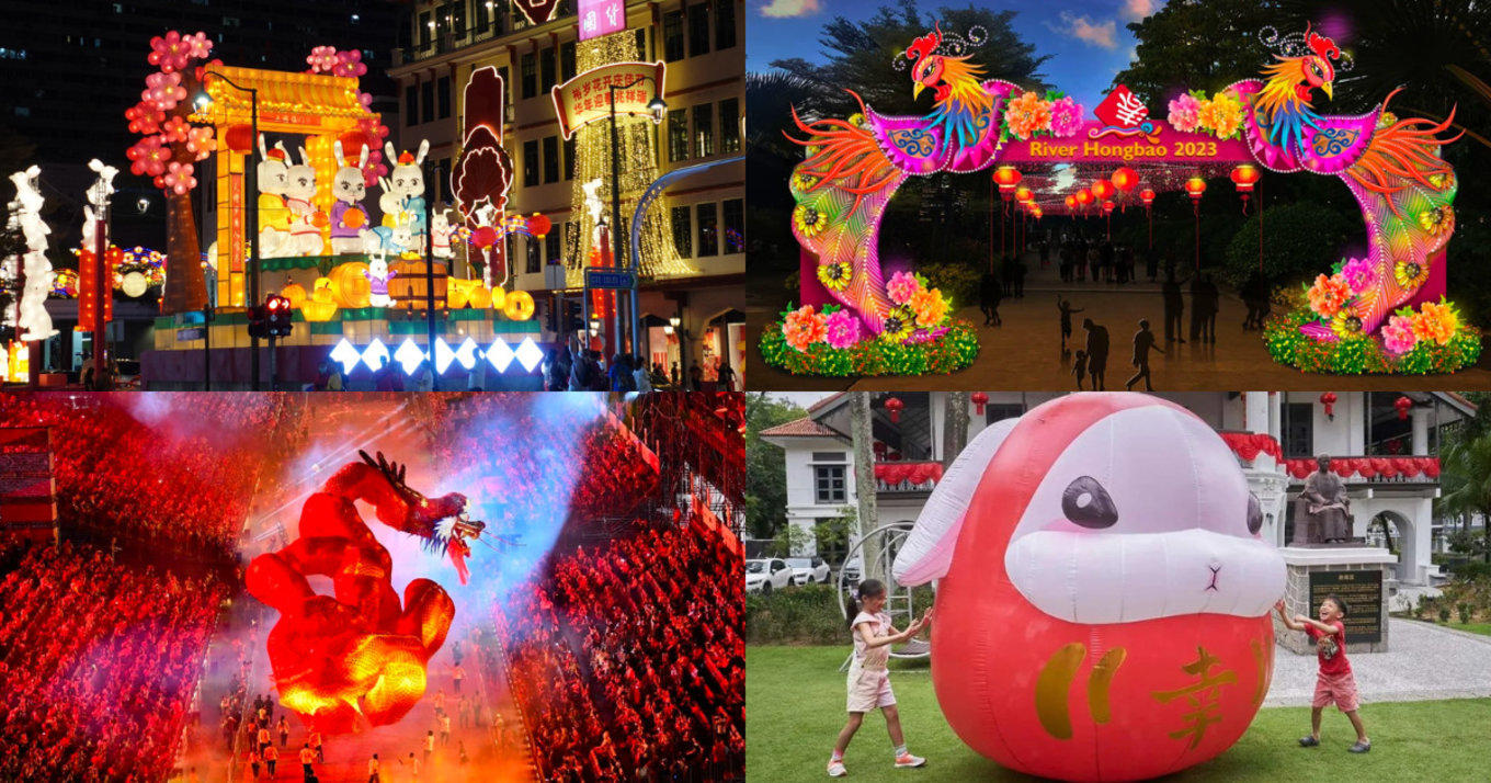 Chinese New Year Events in Singapore 2023 Festive Floral Displays