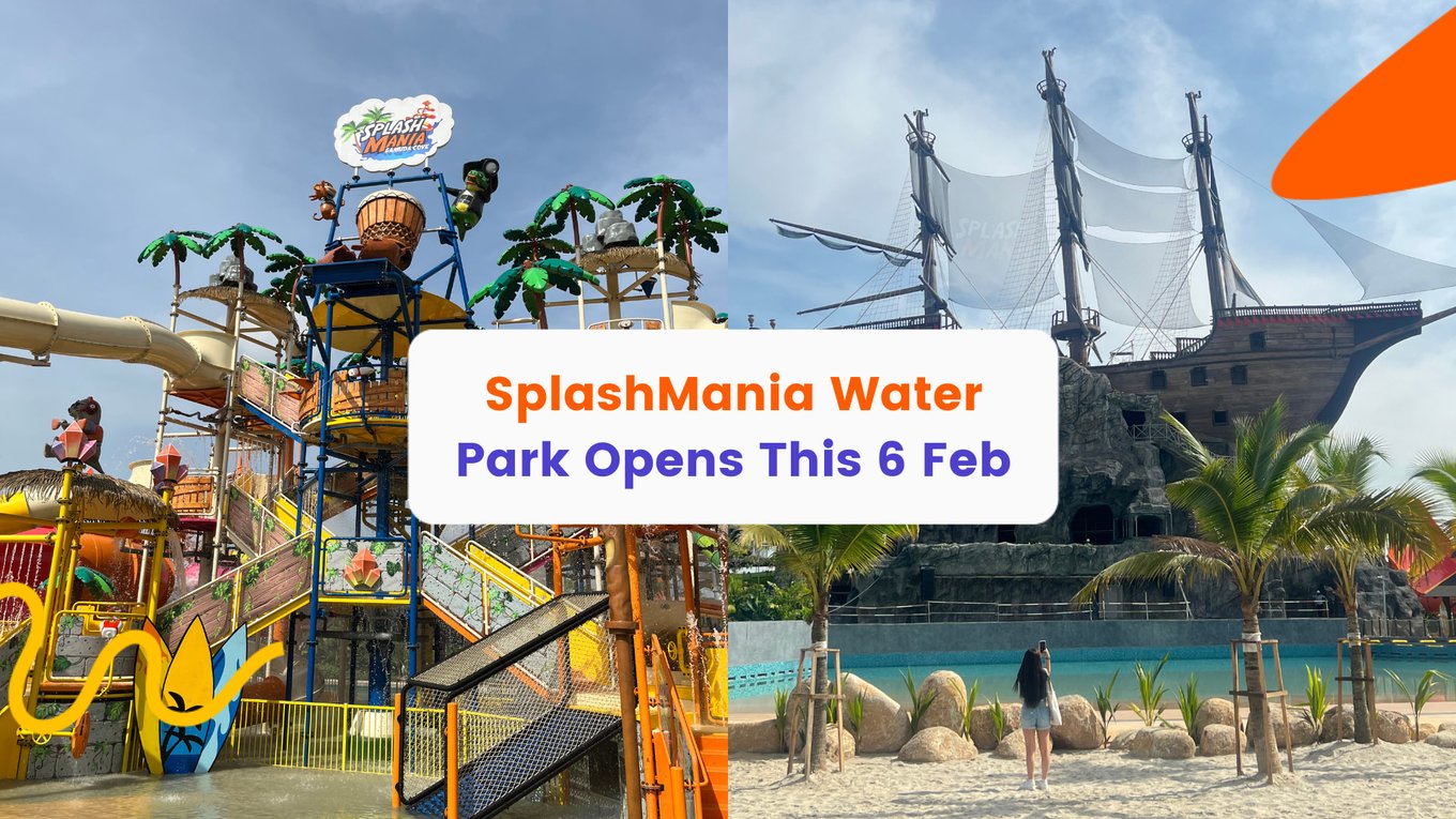 SplashMania Waterpark In Gamuda Cove Officially Opens This 6 February 2023