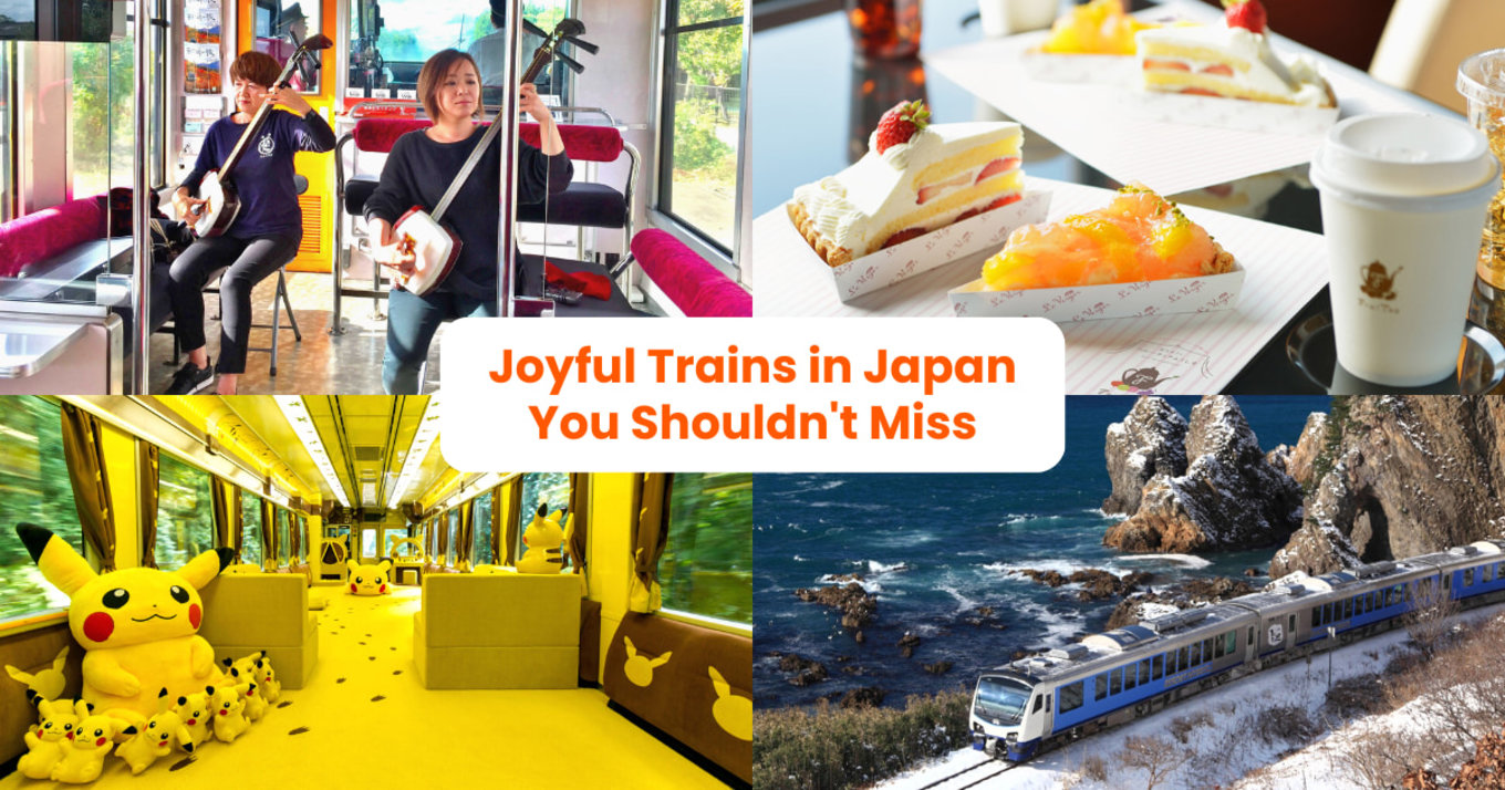 Unique Japanese Trains Hello Kitty Haruka, Sagano Romantic Train