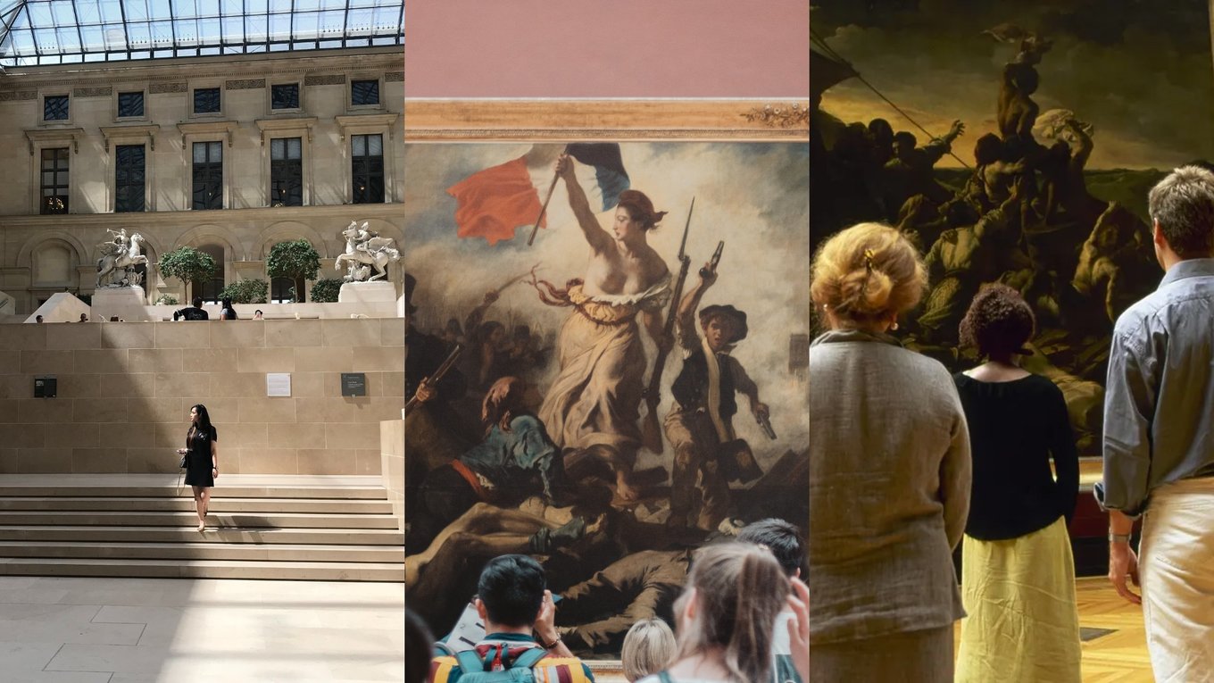 top paris museum collage
