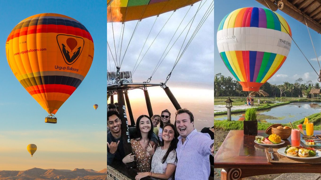 ultimate guide hot air balloon trips collage
