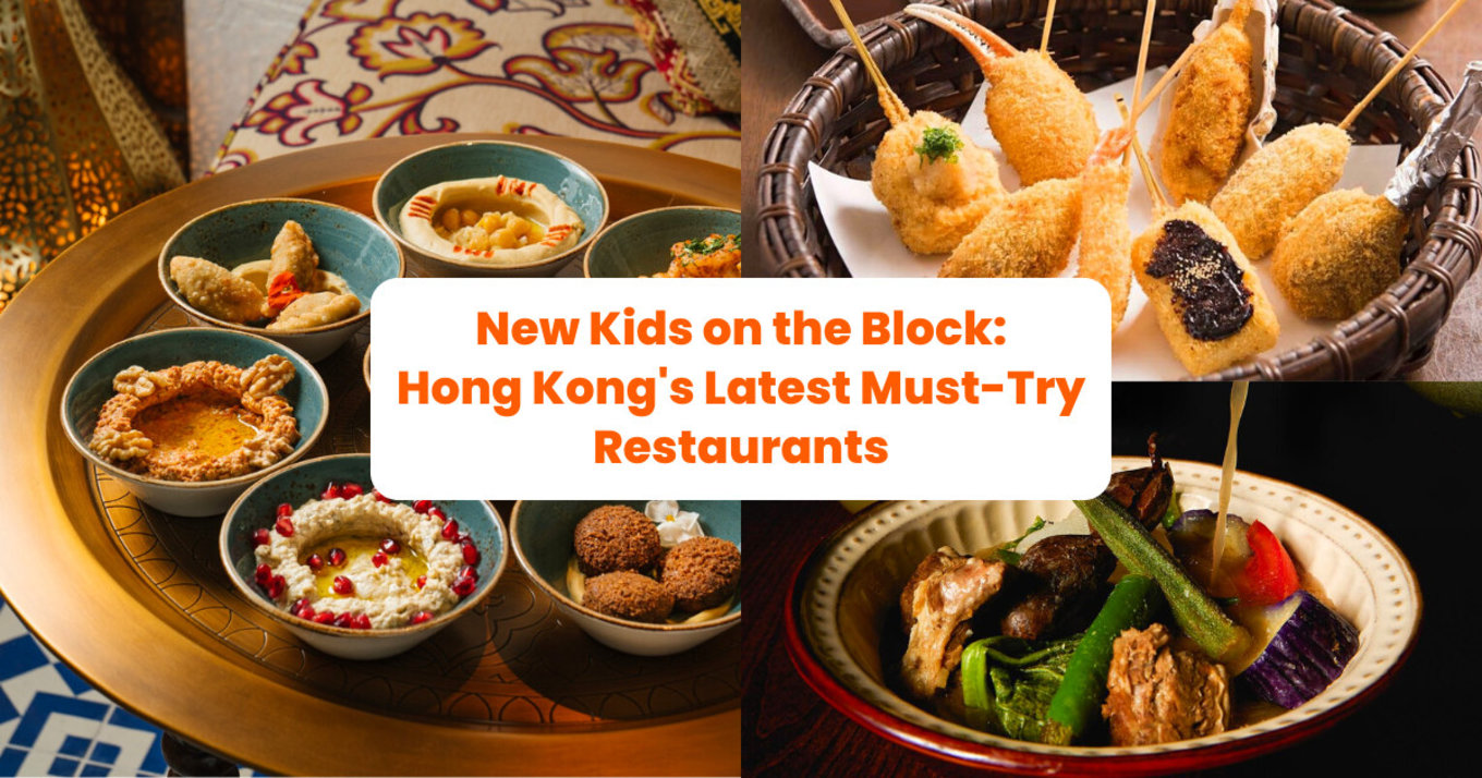 Different dishes in Hong Kong
