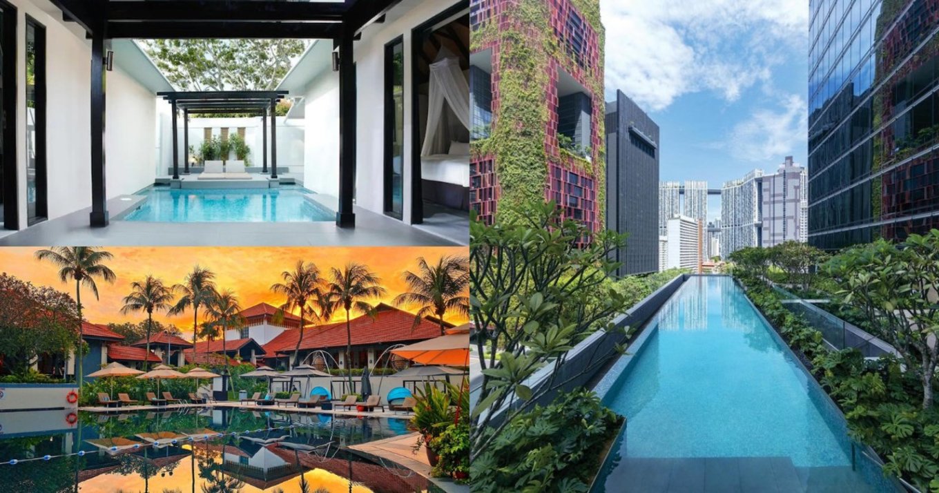 best hotel swimming pools singapore 