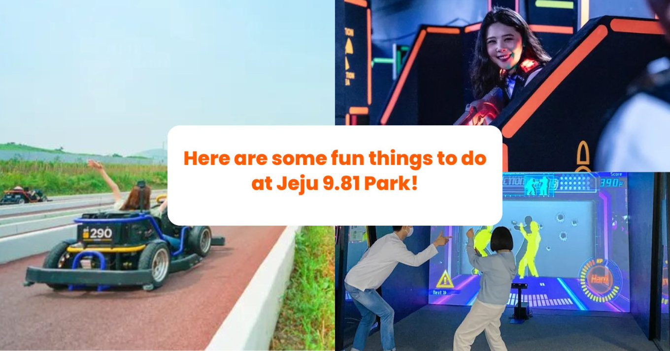 7 fun things to do at Jeju 9.81 Park banner