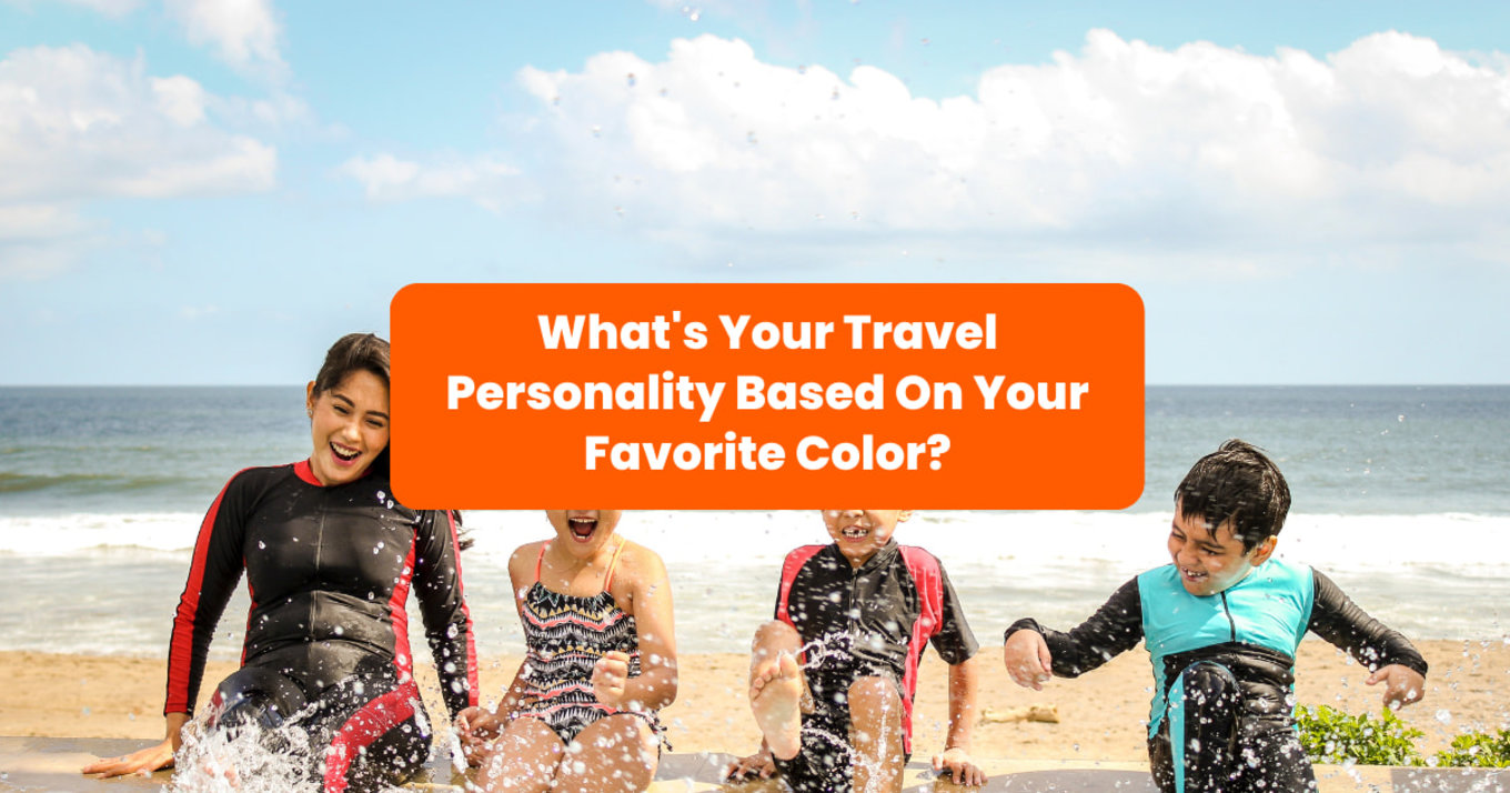 What's your travel personality based on your favorite color