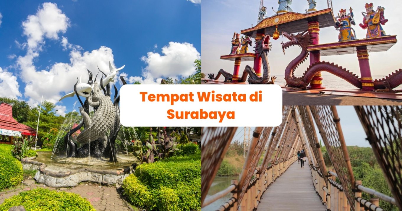 Tempat Wisata Surabaya - Blog Cover ID