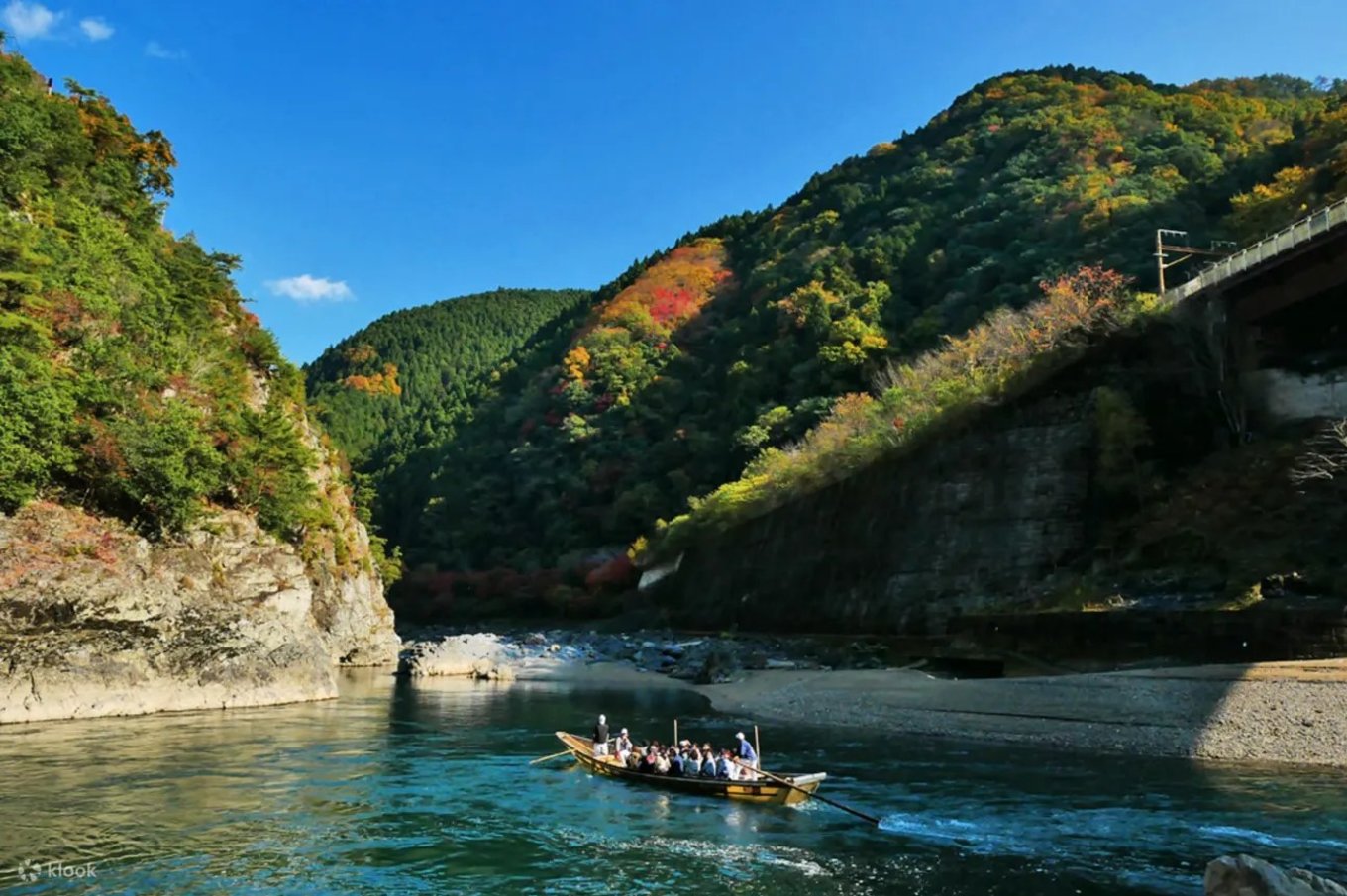 京都景點：保津川遊船