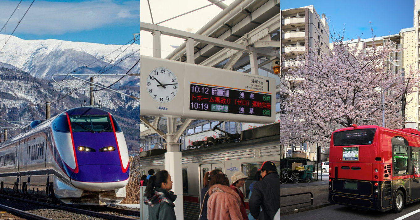 Credits: @jpnstation on IG; Tony Wu on Pexels; DLKR on Unsplash