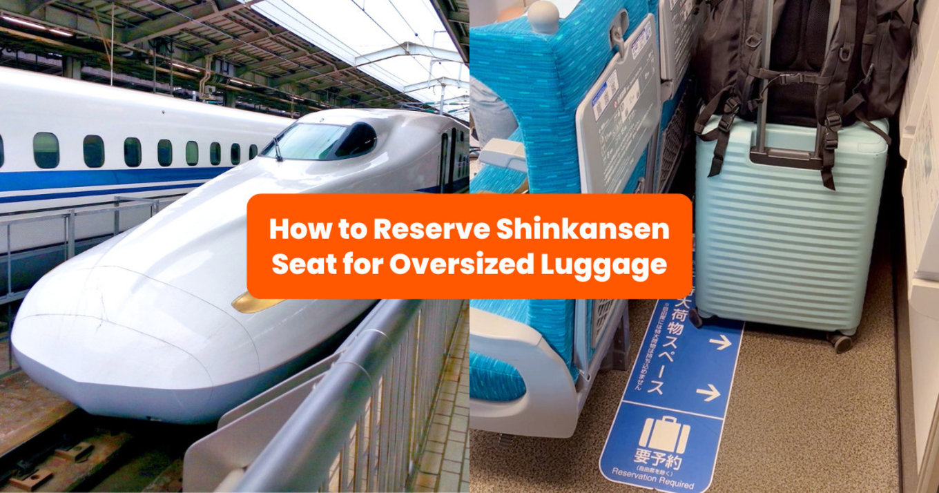 shinkansen luggage seat reservation