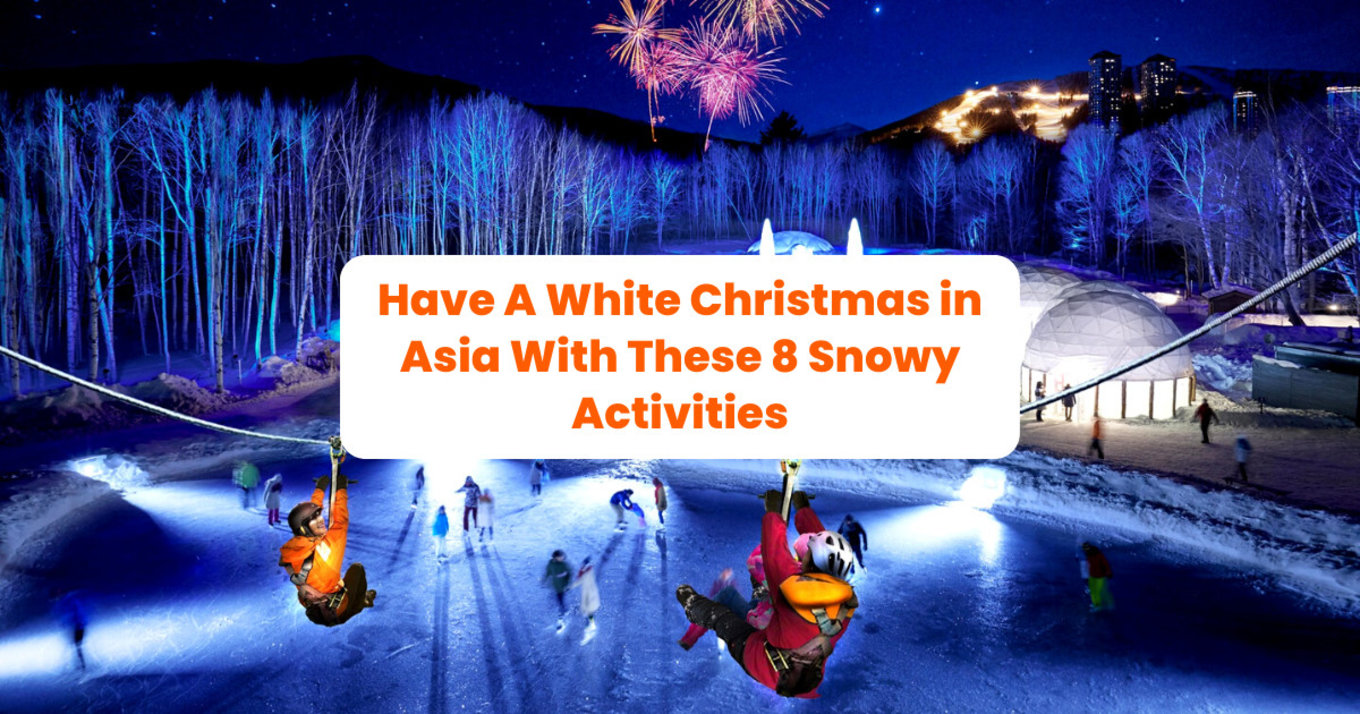 Snowy activities in Asia