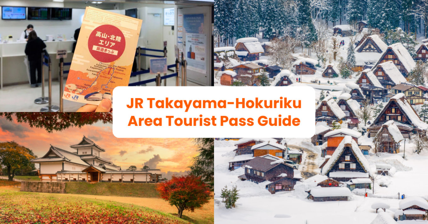 JR Takayama Hokuriku Area Tourist Pass with Shirakwago and Kanazawa