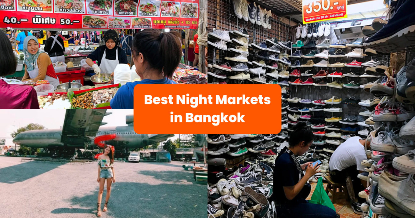 night markets in bangkok
