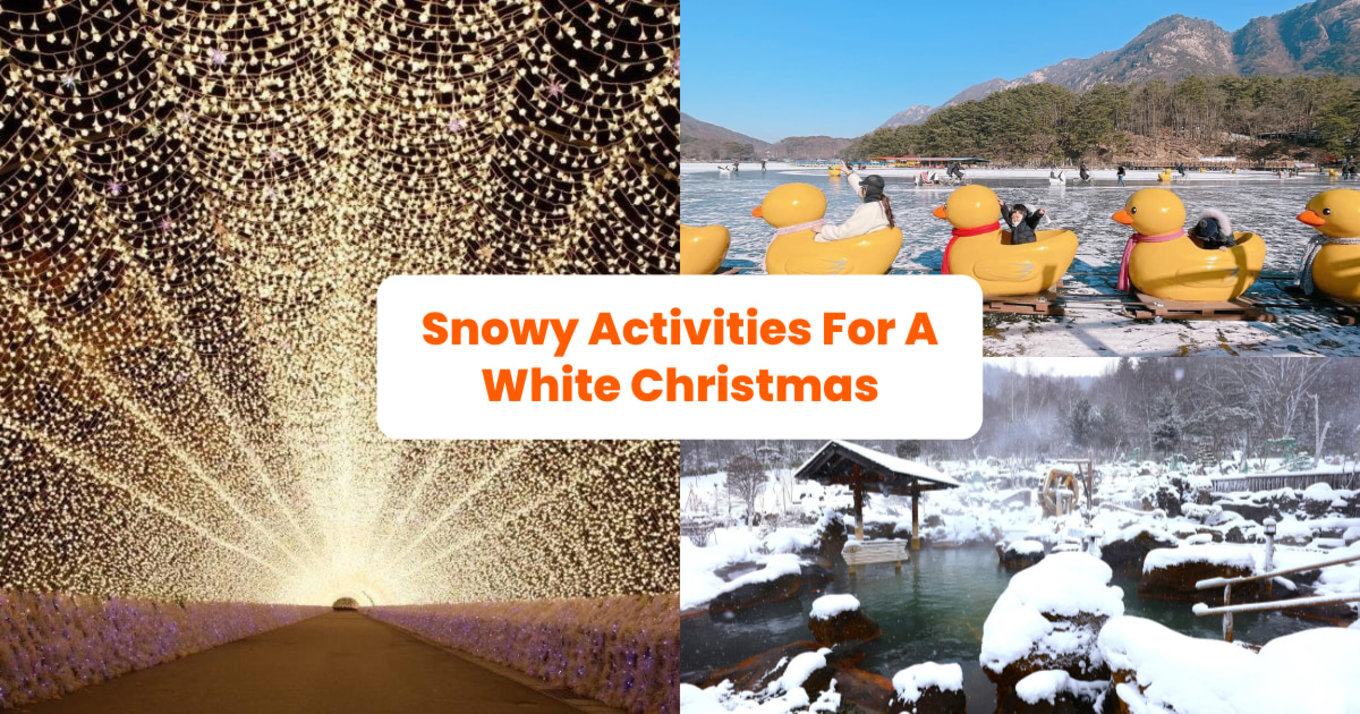 Snowy activities for a white Christmas
