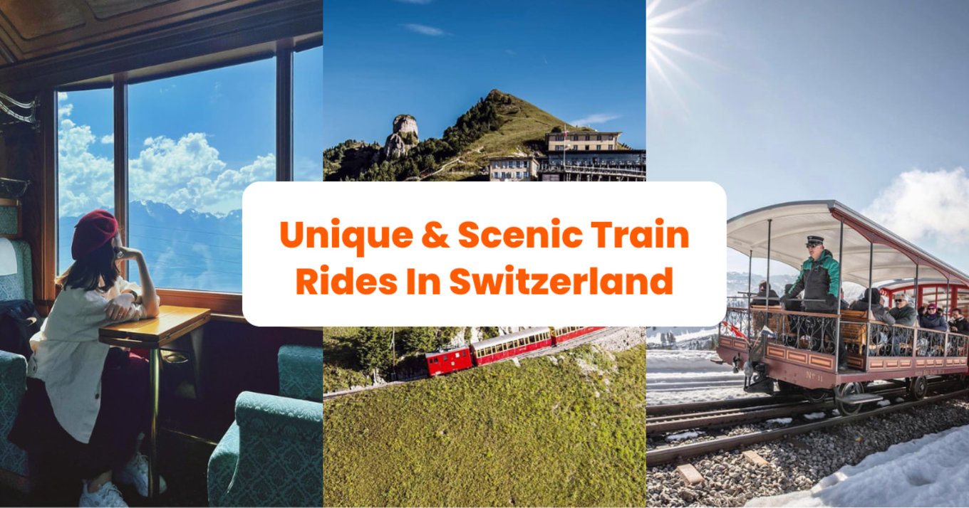 Unique & Scenic Train Rides In Switzerland banner