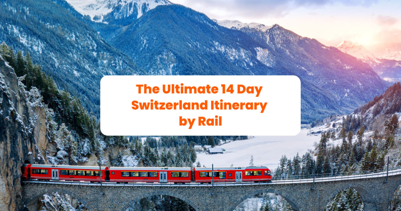 switzerland itinerary by rail