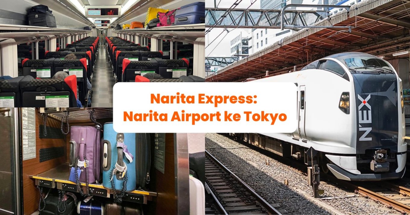 Panduan Narita Express Tokyo - Blog Cover ID