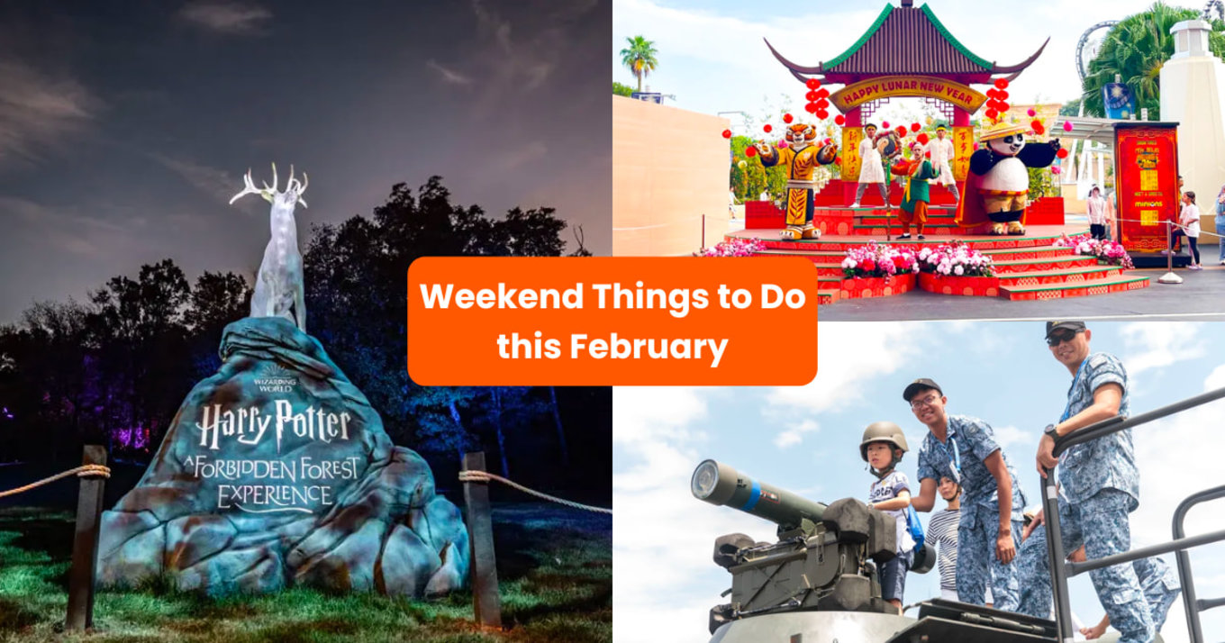 Things To Do Weekend Singapore February 2024 CNY Events, Harry Potter