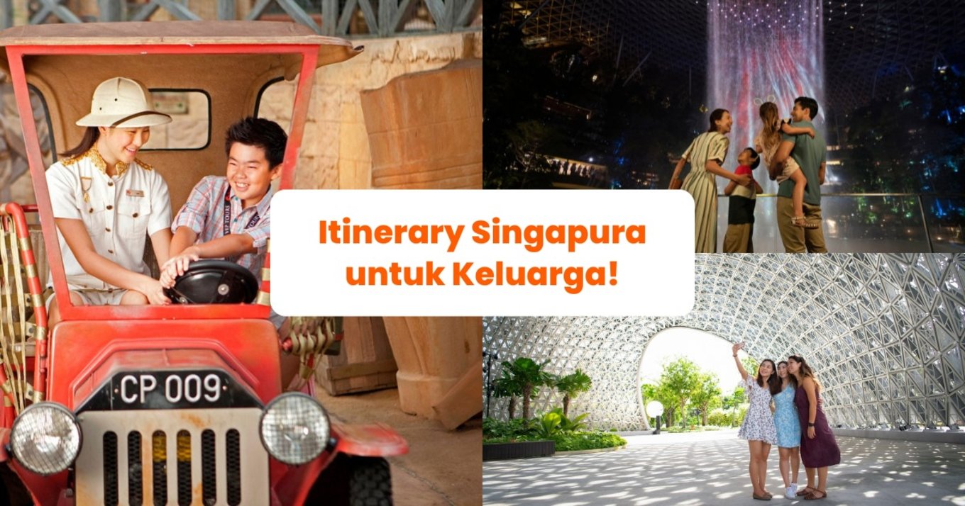 Itinerary Keluarga di Singapura - Blog Cover ID
