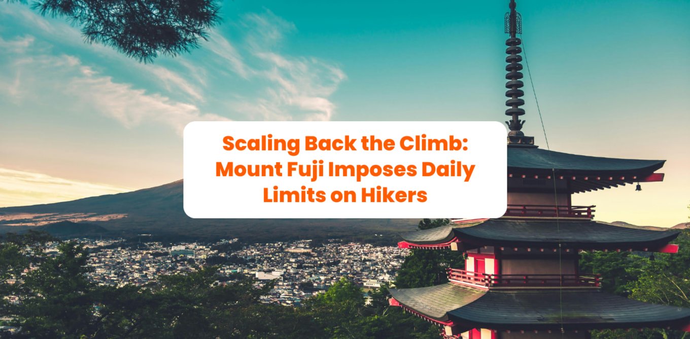 PH - Mount Fuji Imposes Daily Limits on Hikers