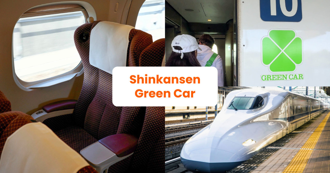 Shinkansen Green Car Seat and Entrance