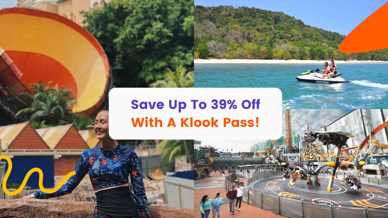 Klook Pass Promotion for top activities and attractions in Malaysia