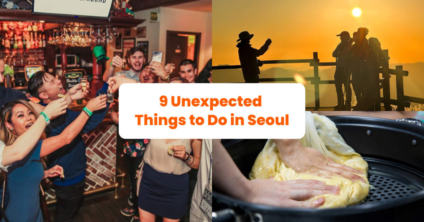collage of photos showing what to expect in things to do in seoul
