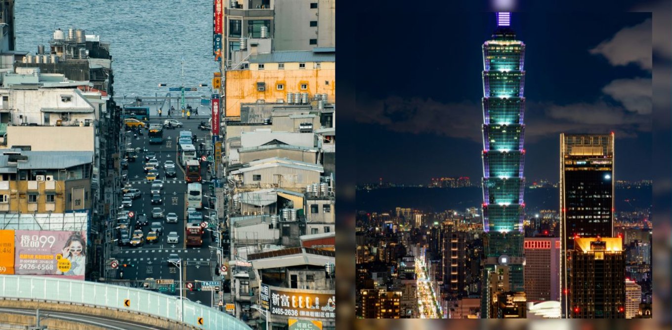 taiwan skyline and cityscape