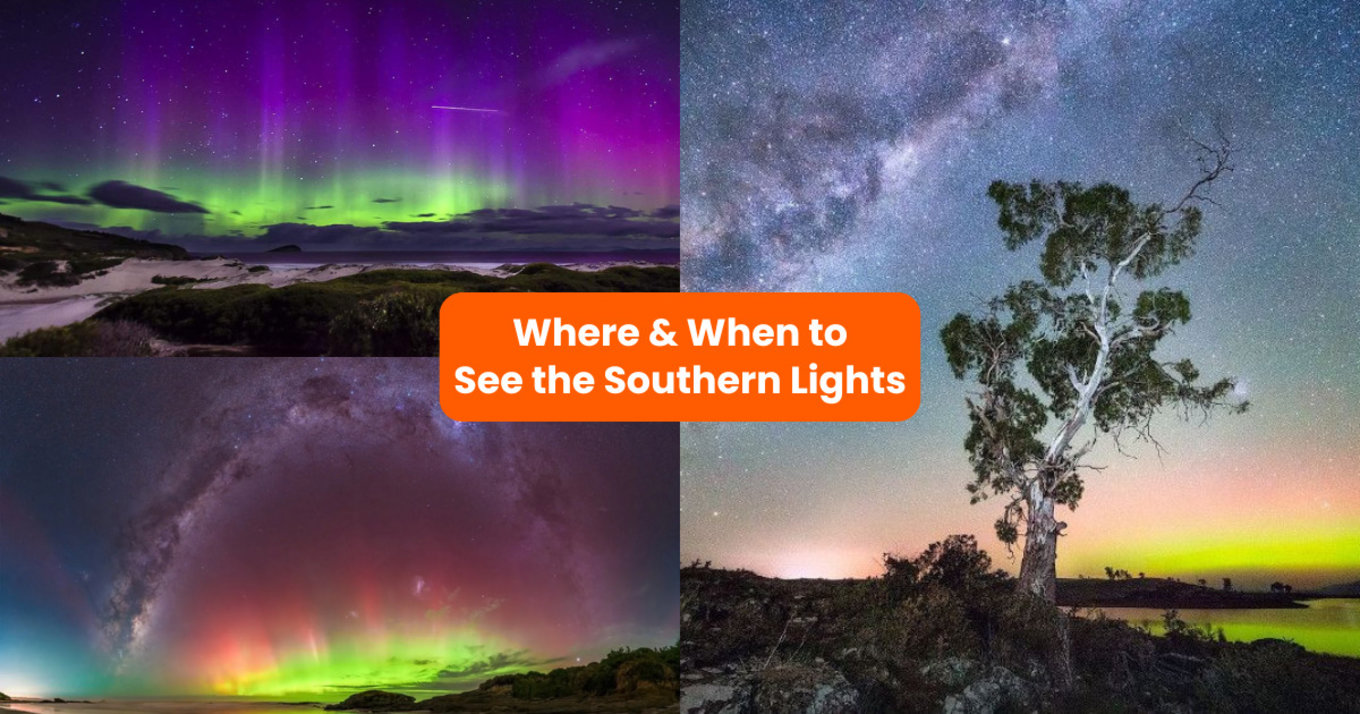 when and where to see the southern lights