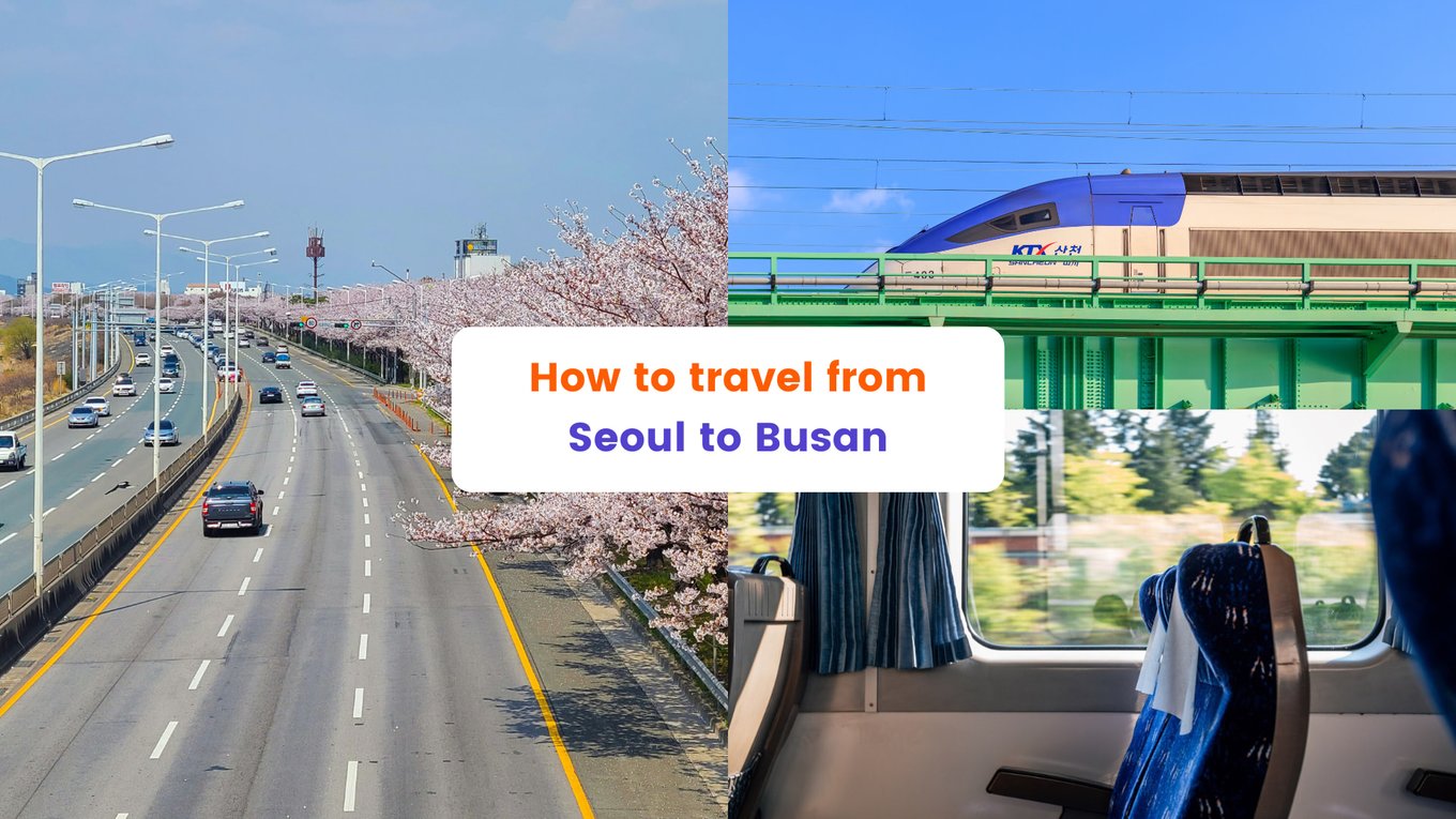 How to travel from Seoul to Busan in South Korea
