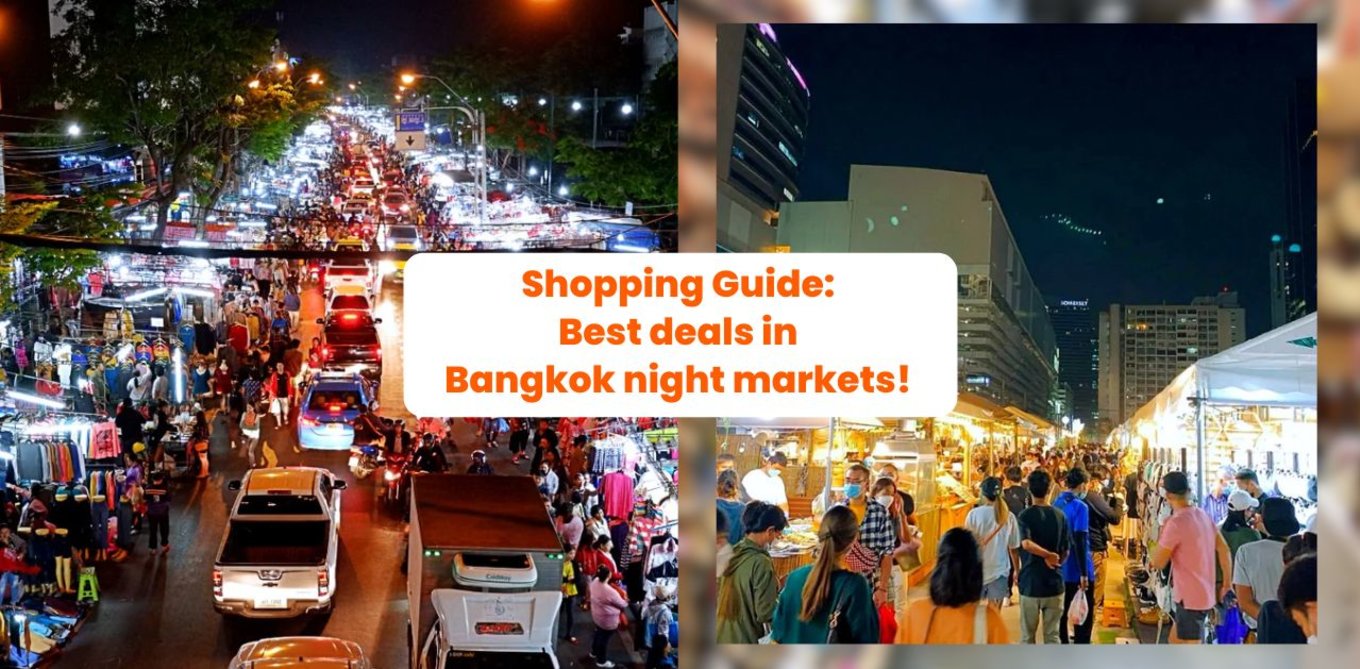 night markets in bangkok