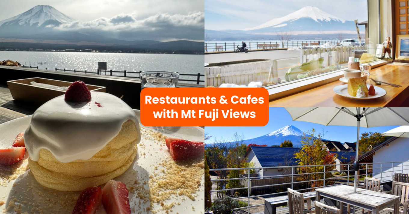 where to eat with mt fuji views