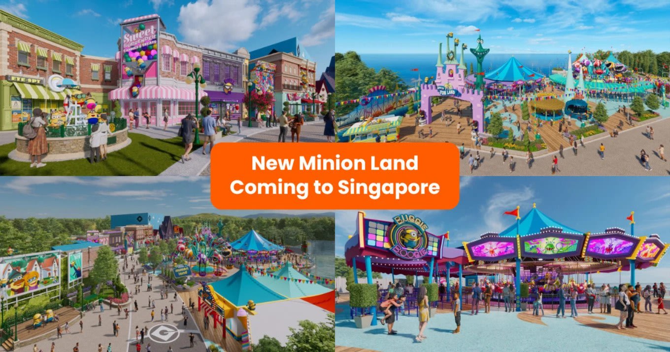 minionland singapore universal studios singapore what to expect