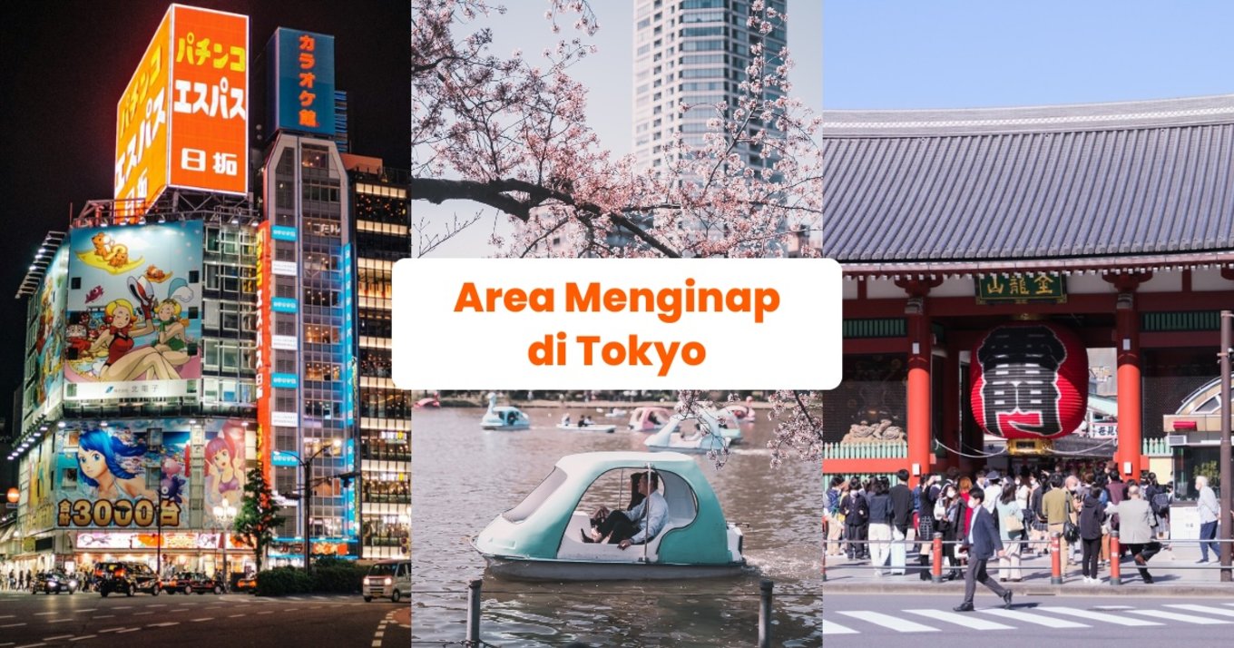 Area Menginap di Tokyo - Blog Cover ID