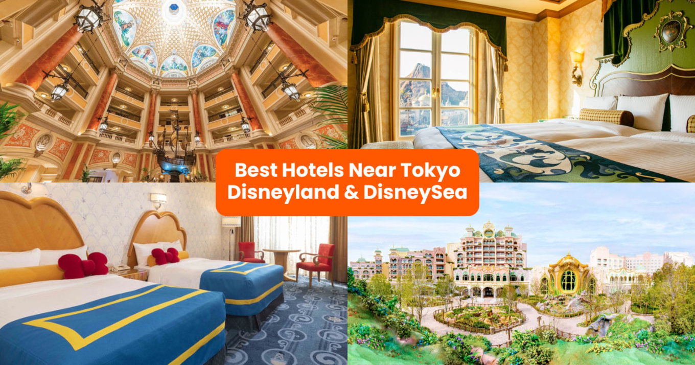 where to stay near tokyo disneyland and tokyo disneysea