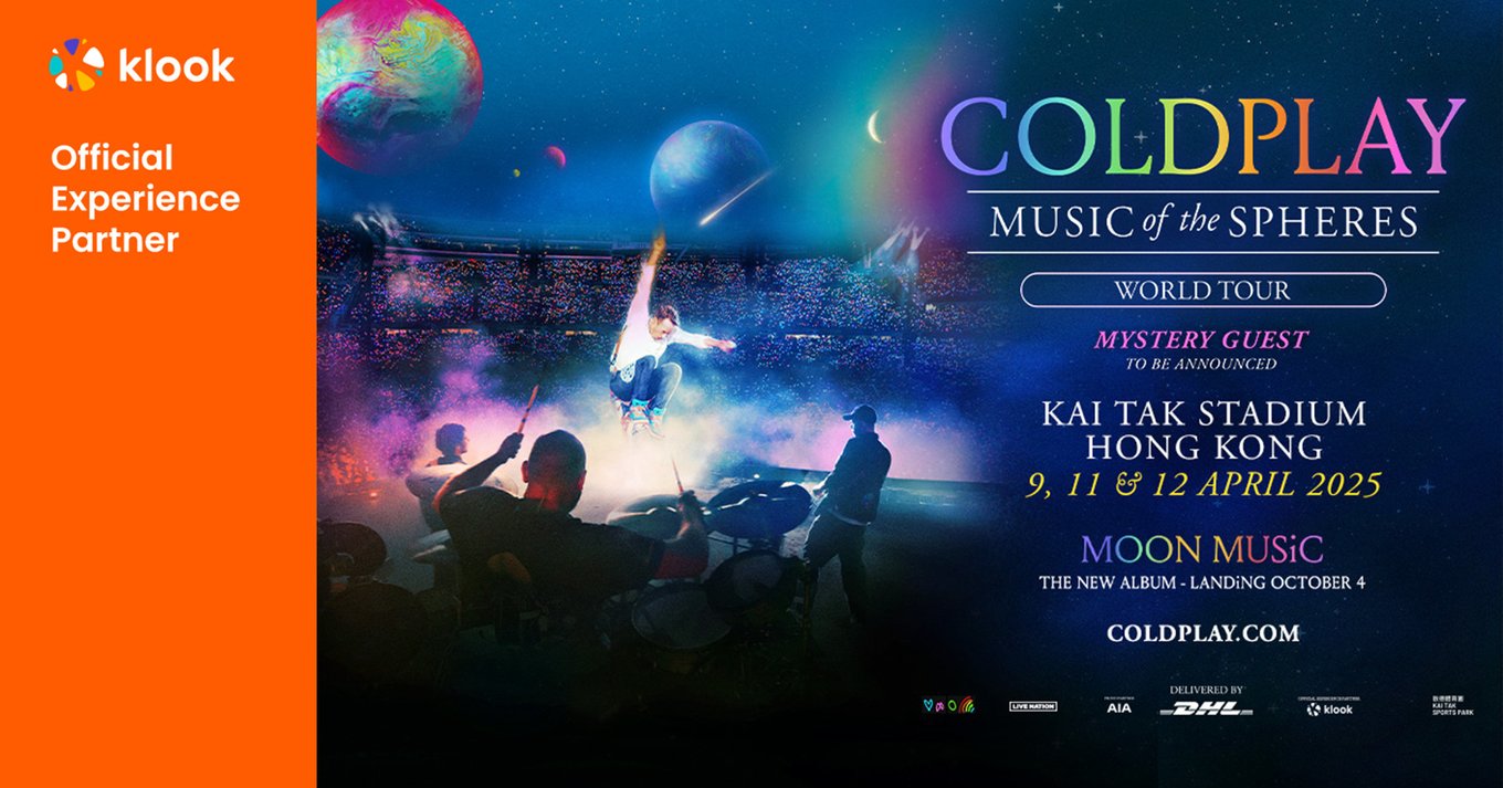 Coldplay Music Of The Spheres World Tour in Hong Kong Blog Cover