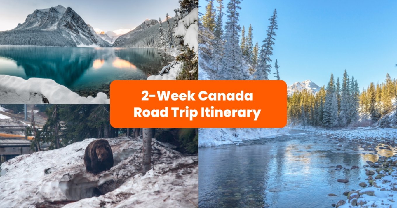 Banner 2-week Canada Road Trip Itinerary