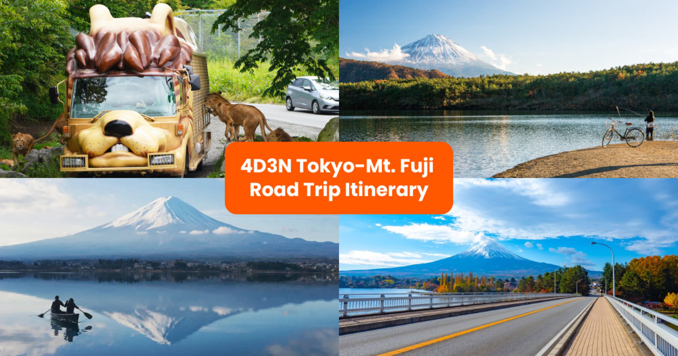 mt fuji road trip itinerary from tokyo