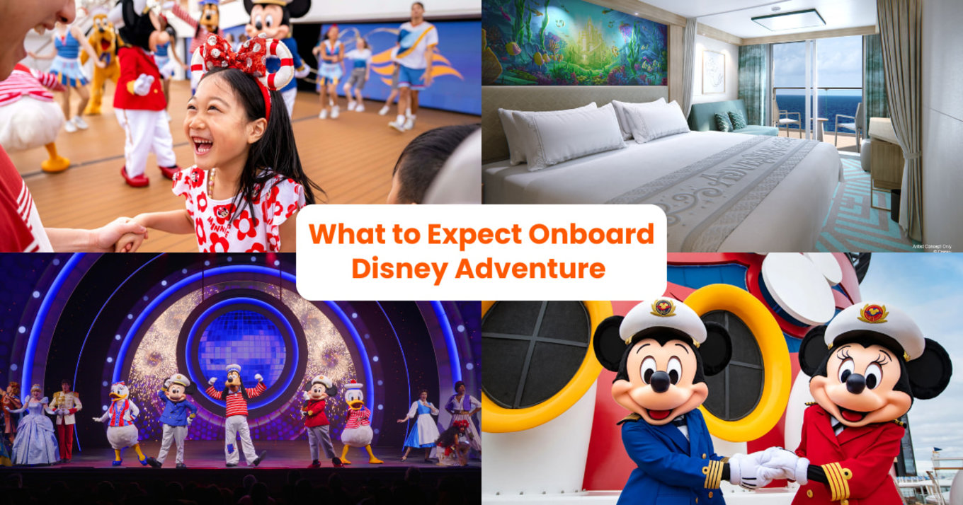 what to expect on disney cruises singapore 2025