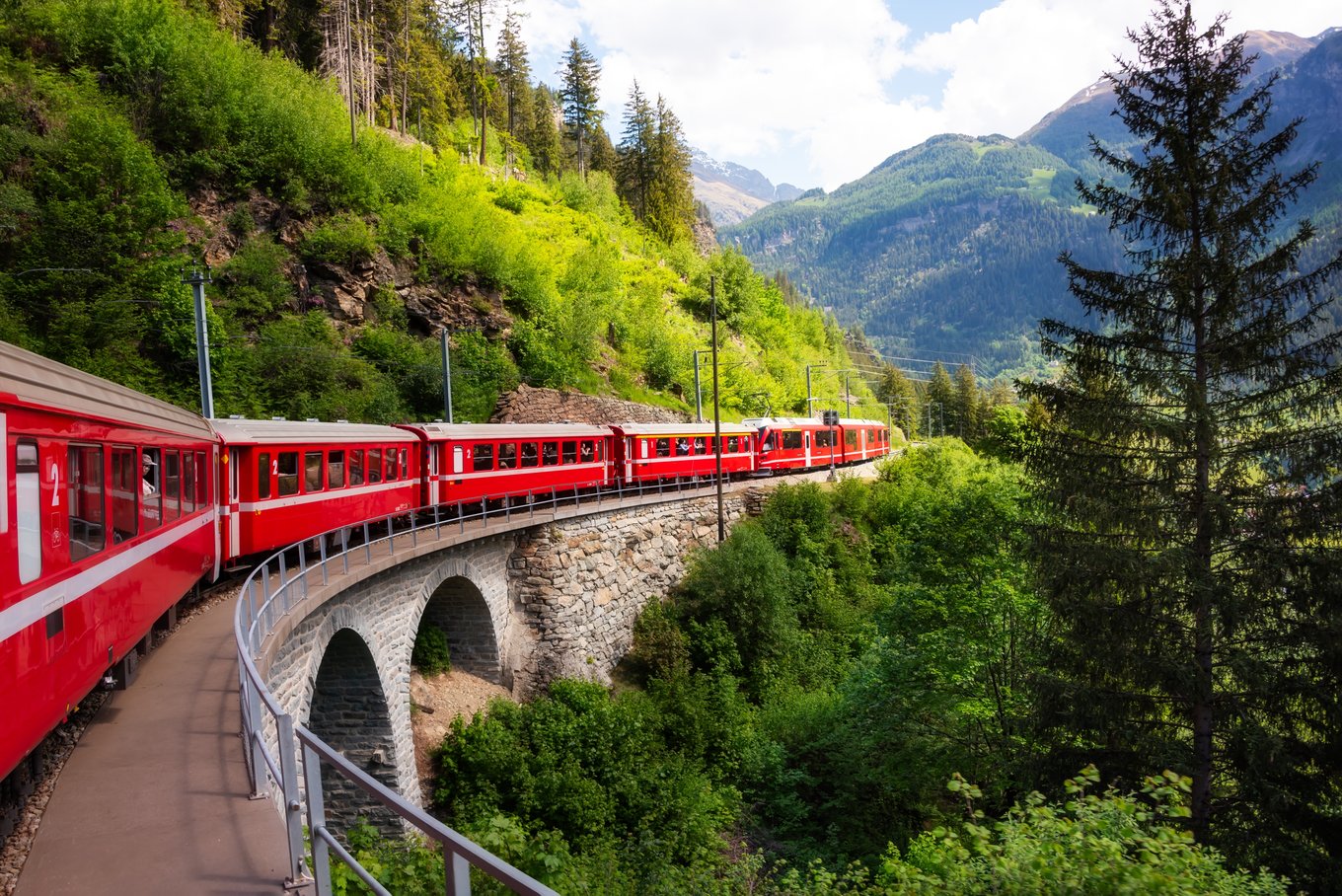 Eurail Swiss Train 1