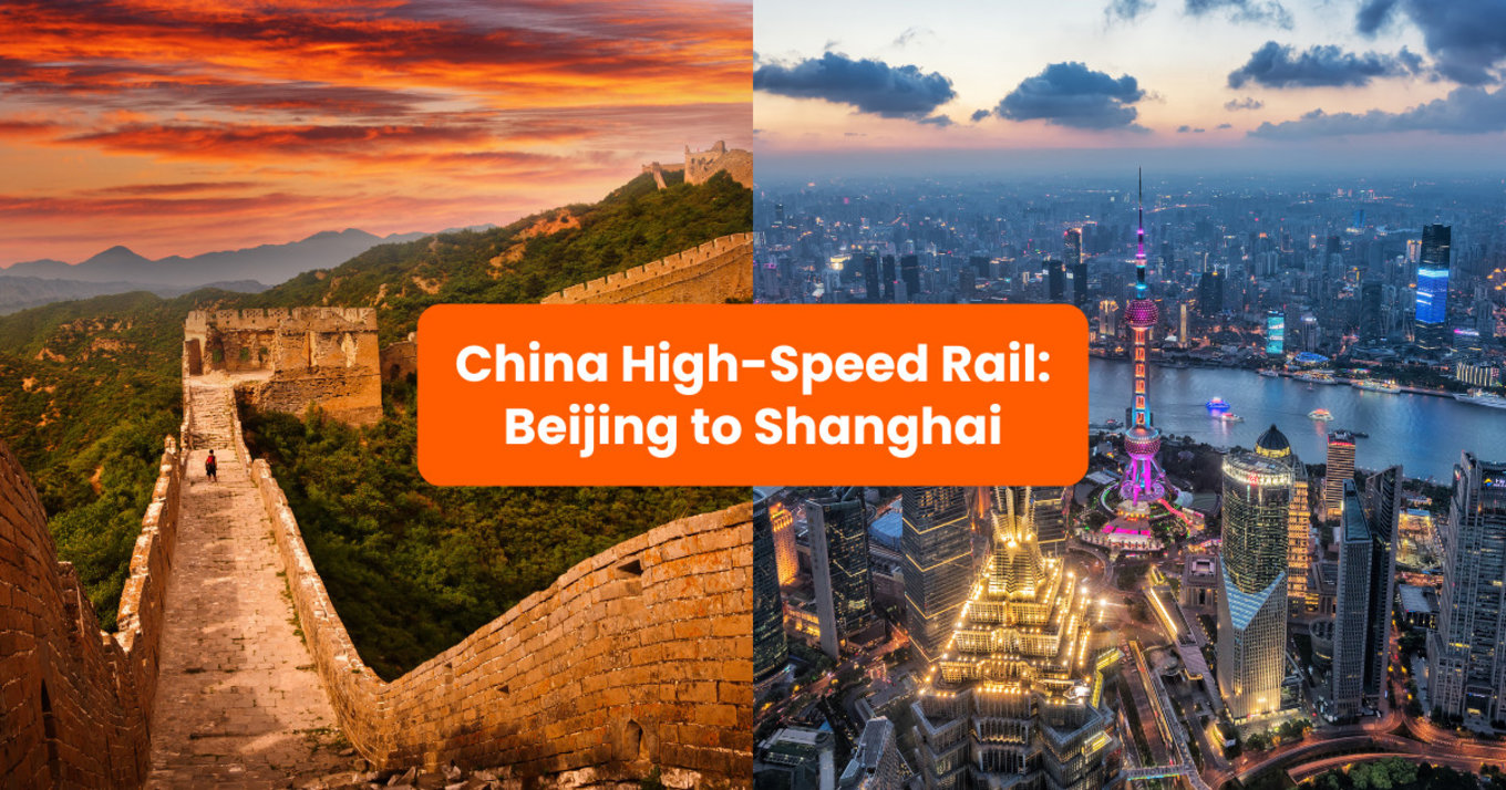 China High Speed Rail Beijing to Shanghai