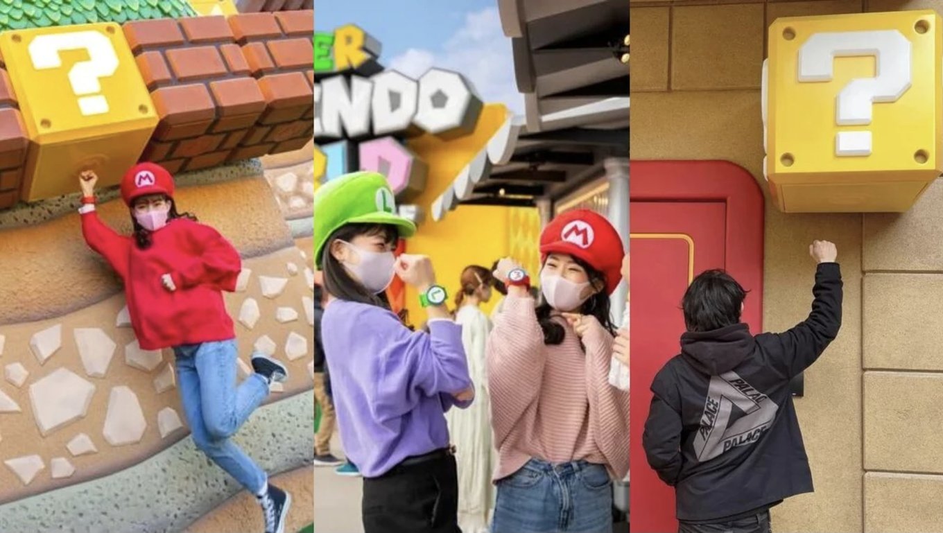 USJ x Mario Power Up Band