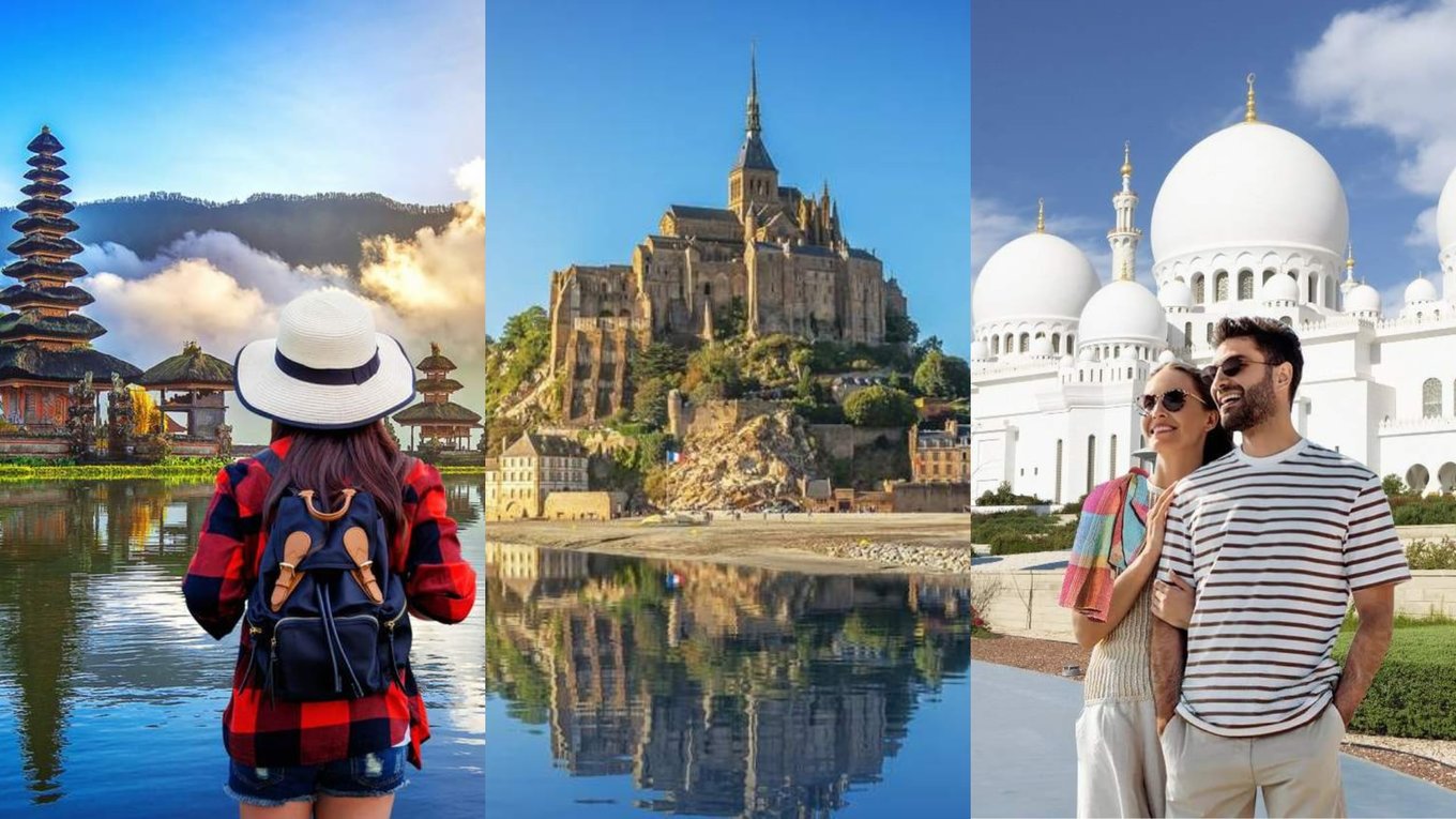 People enjoying their vacations in International Destinations