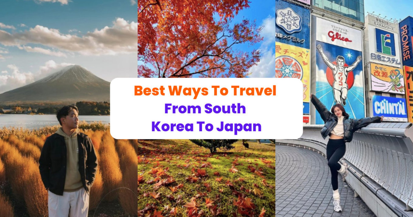 Best Ways To Travel from South Korea to Japan banner