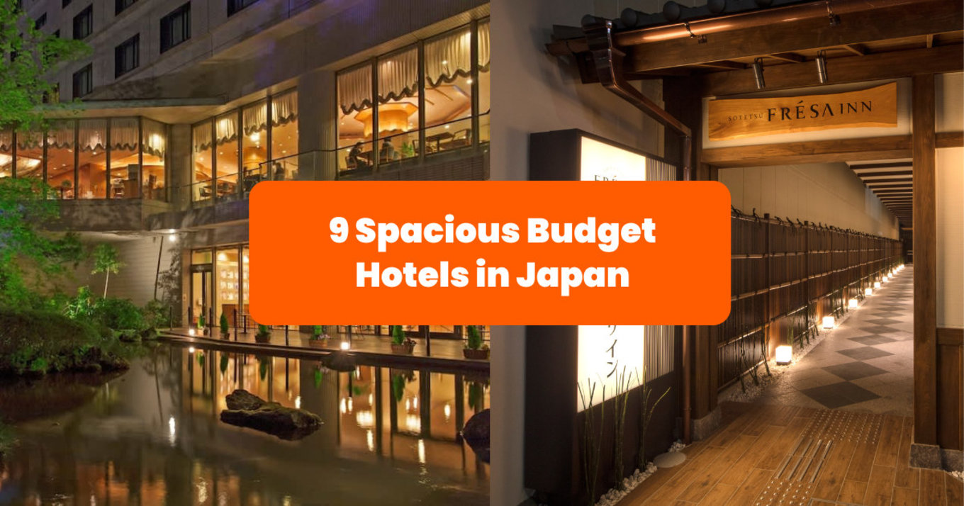 9 Spacious Budget Hotels in Japan