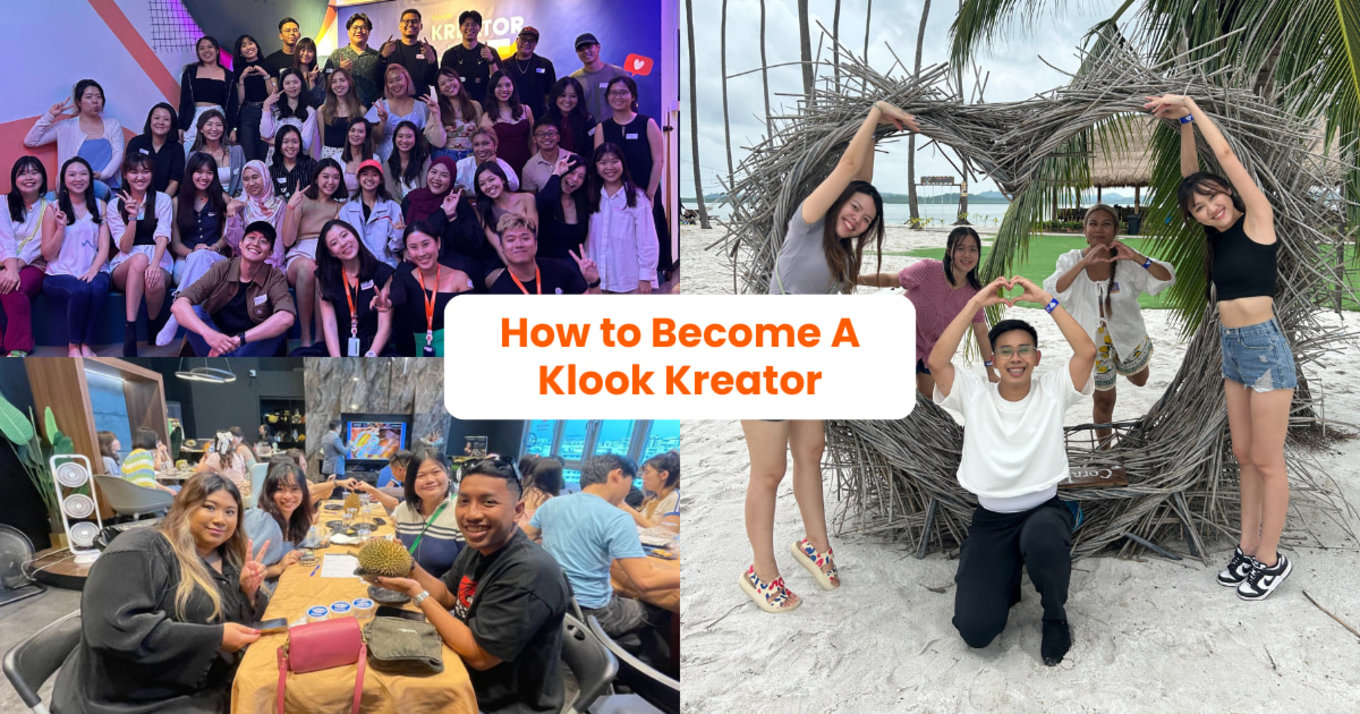 how to be a klook kreator singapore