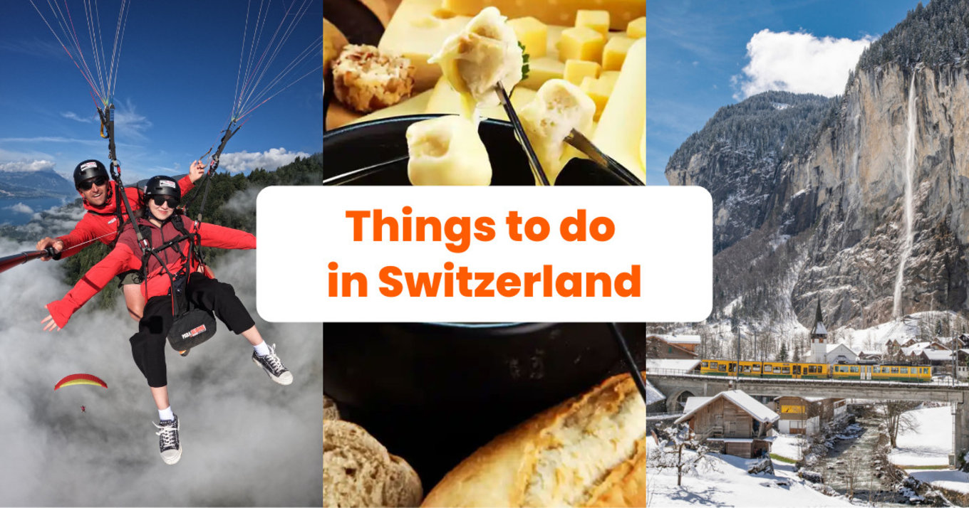 Things to do in Switzerland banner