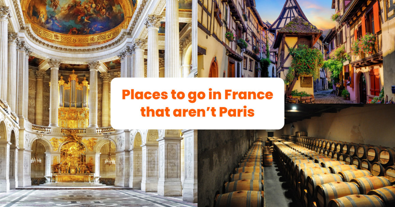 Places To Visit in France Outside of Paris blog banner