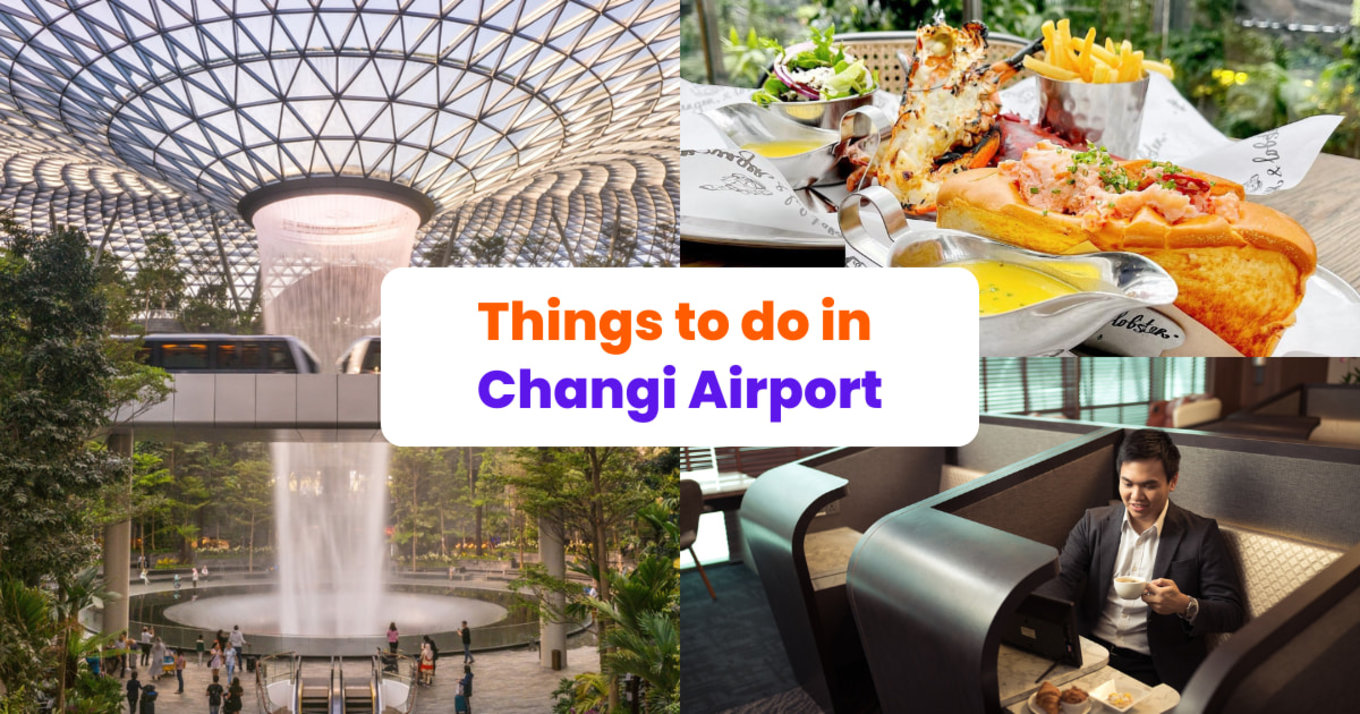 Things to do in Changi Airport blog banner