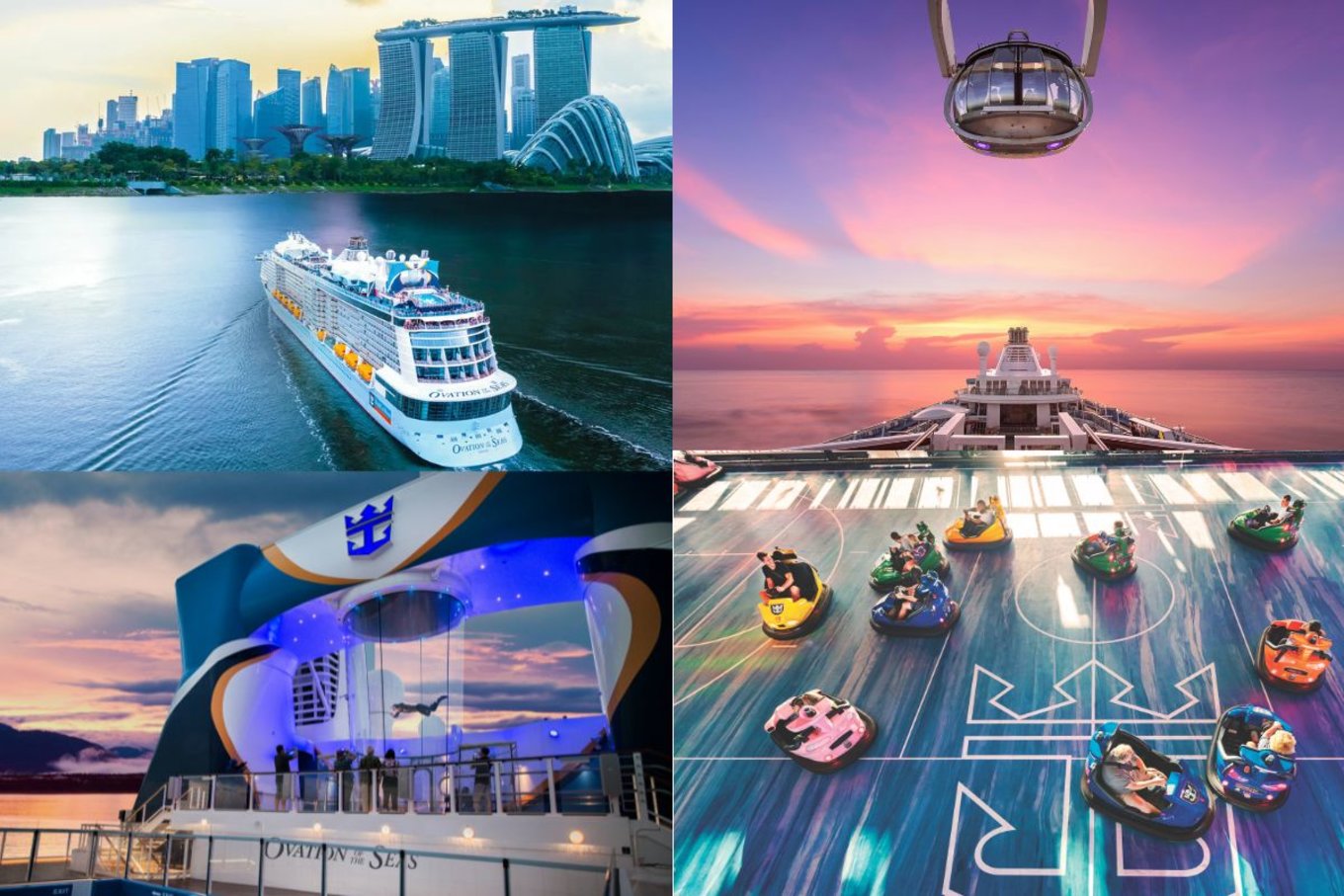 Ovation of the Seas is all about elevated exploration